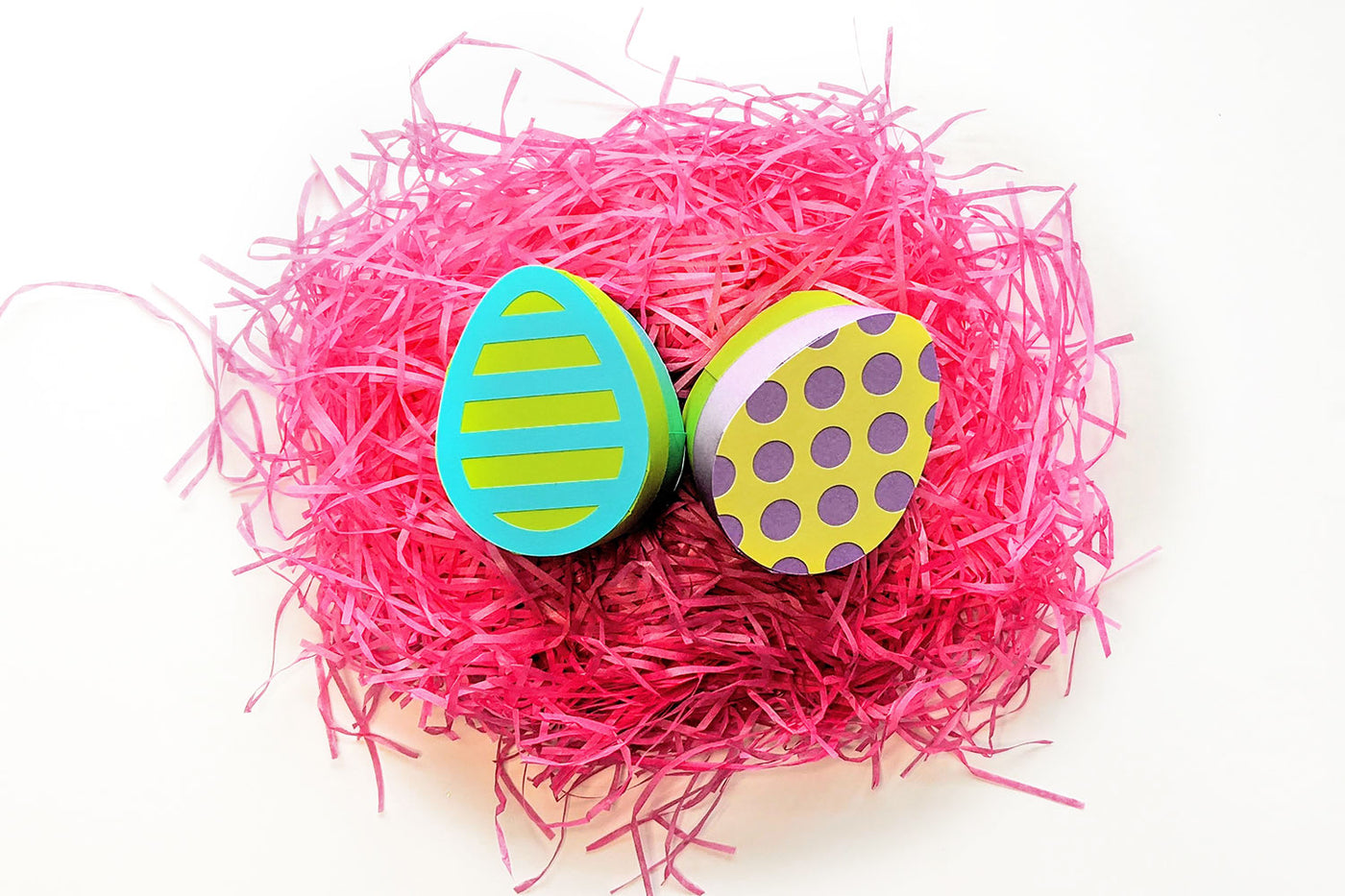Easter egg gift box SVG