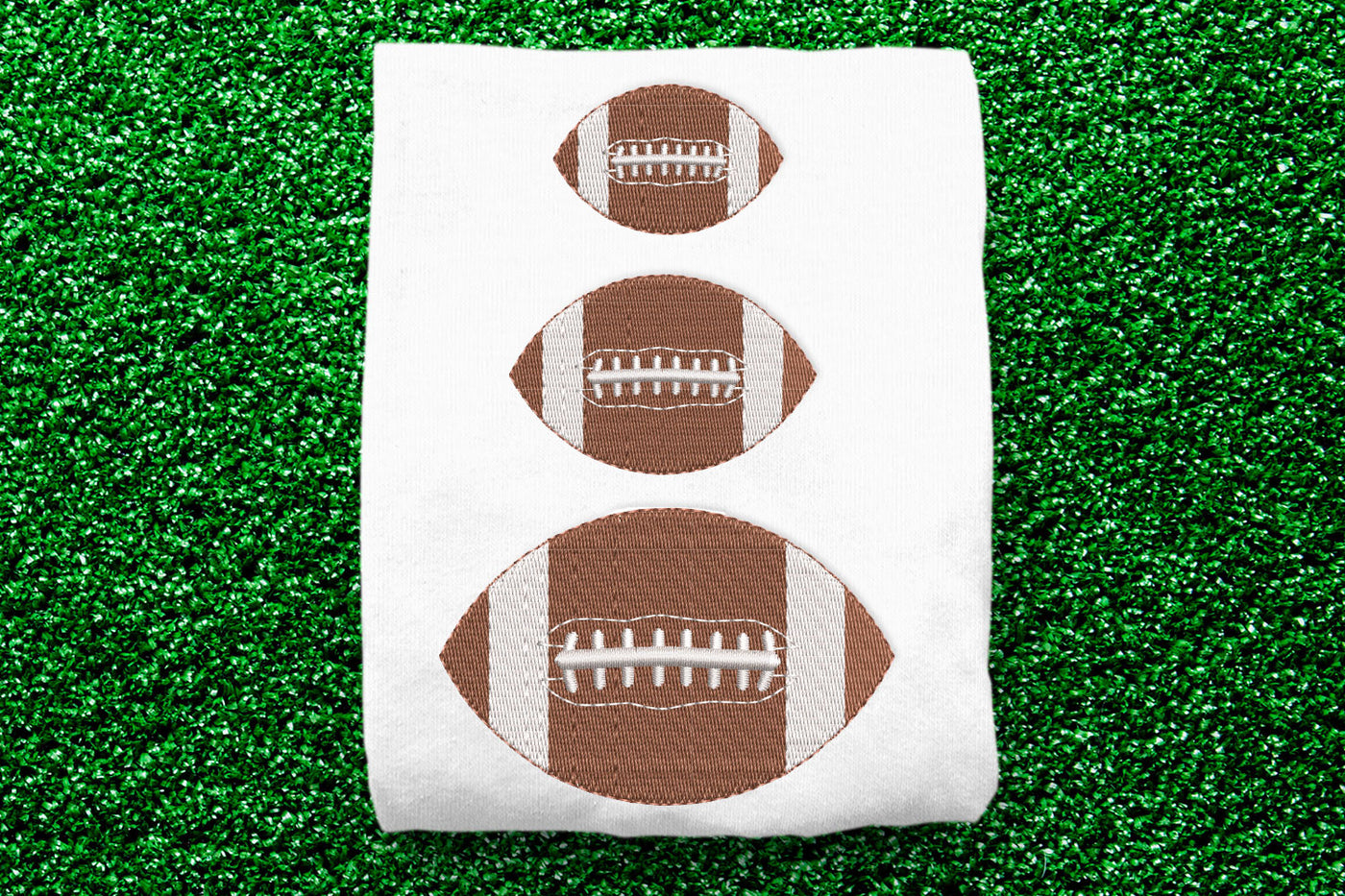 football mini embroidery design file