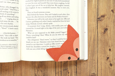 Fox Face corner bookmark SVG File