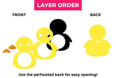 layer order for front duck