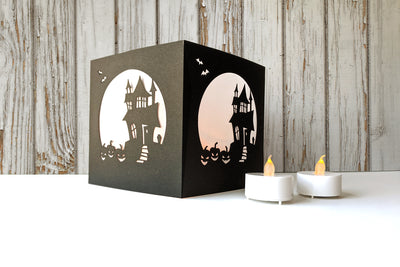 Haunted House luminary svg template