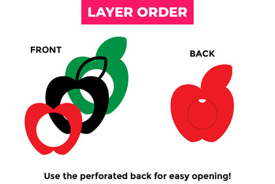 Layer order for apple