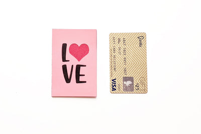 Love gift card holder SVG