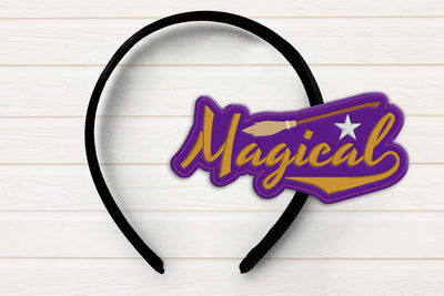 Magical Headband slider ITH in multiple colors