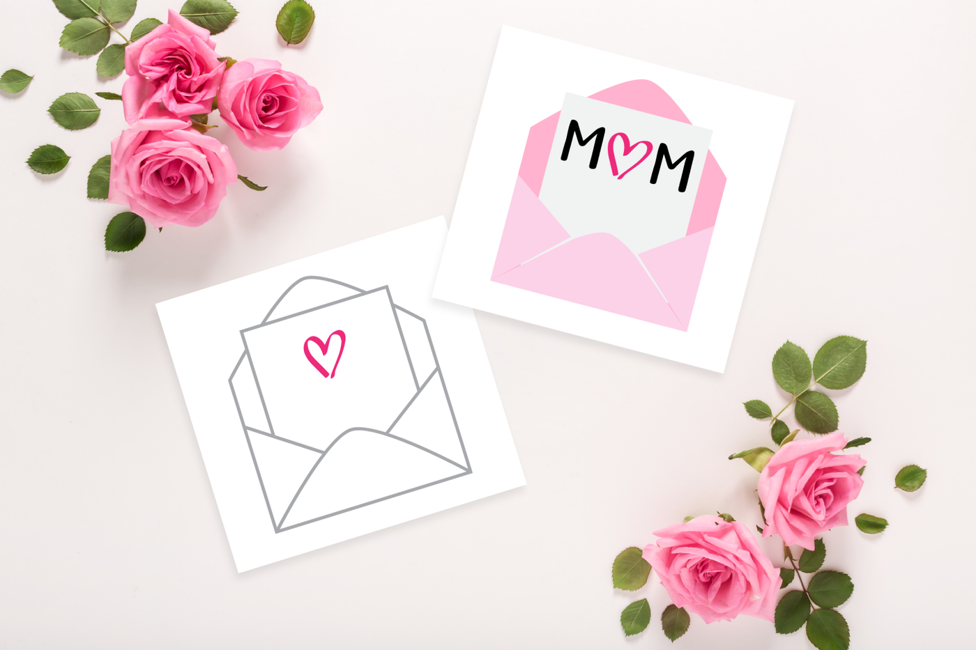 Mom envelope design