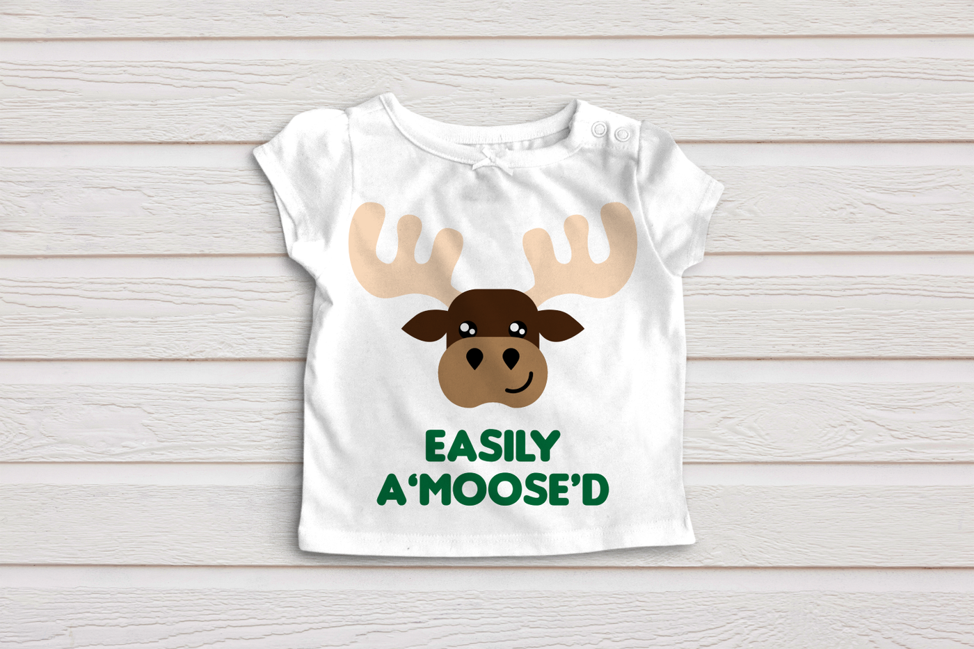 Cartoon moose design