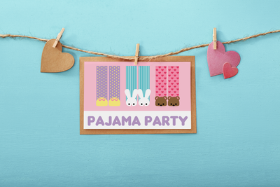pajama party pajama legs design