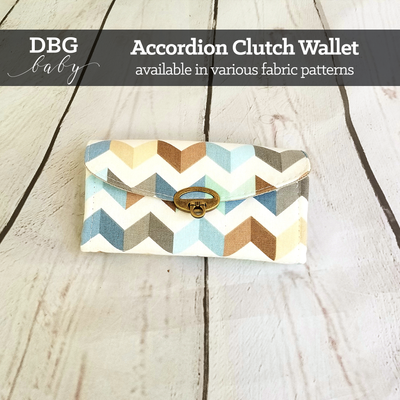 Ready to Ship Accordion Clutch Wallet-Woven Accessories-Designed by Geeks