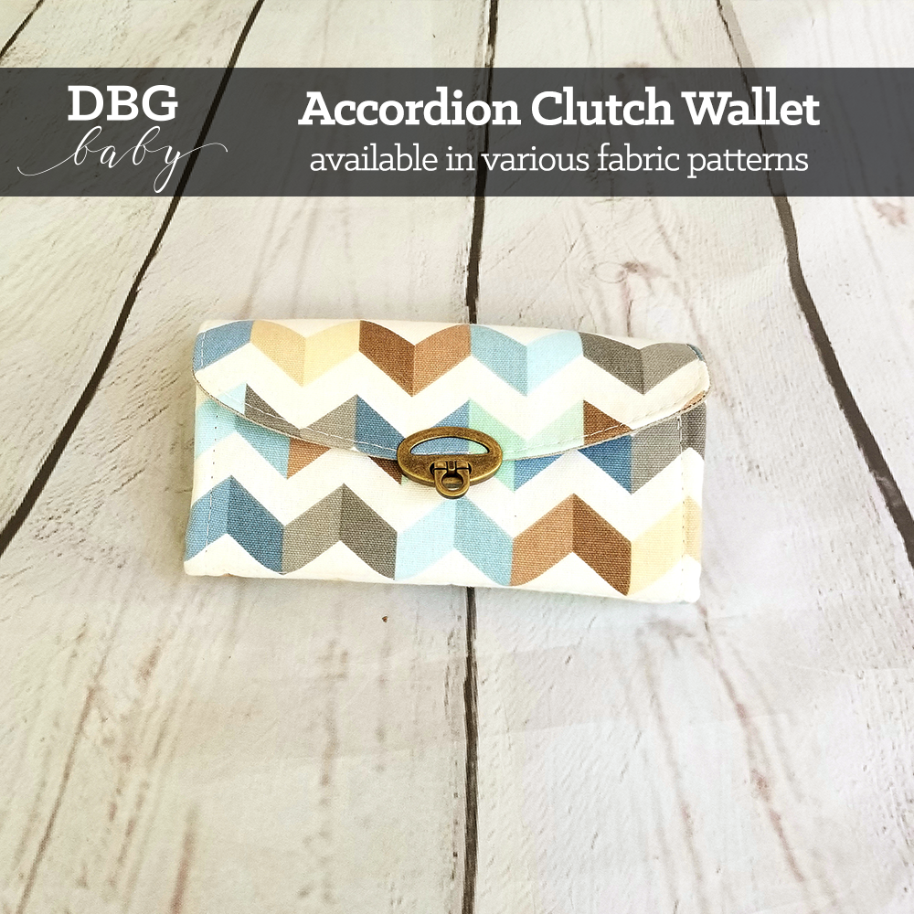 CUSTOM Accordion Clutch Wallet-Woven Conversion-Designed by Geeks