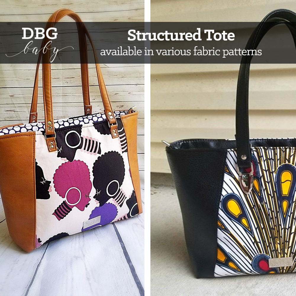 Structured Tote Fabric-Woven Conversion-Designed by Geeks