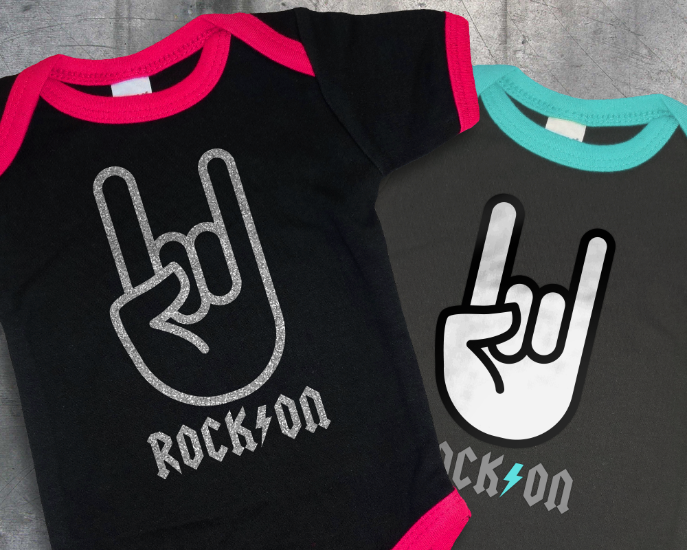 Rock on with hand gesture design