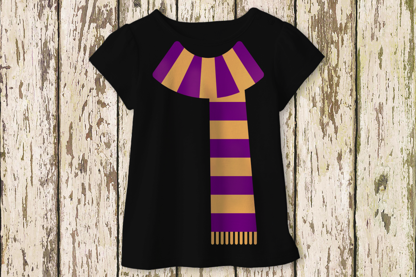 striped scarf design
