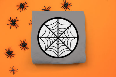 Spiderweb Circle SVG File