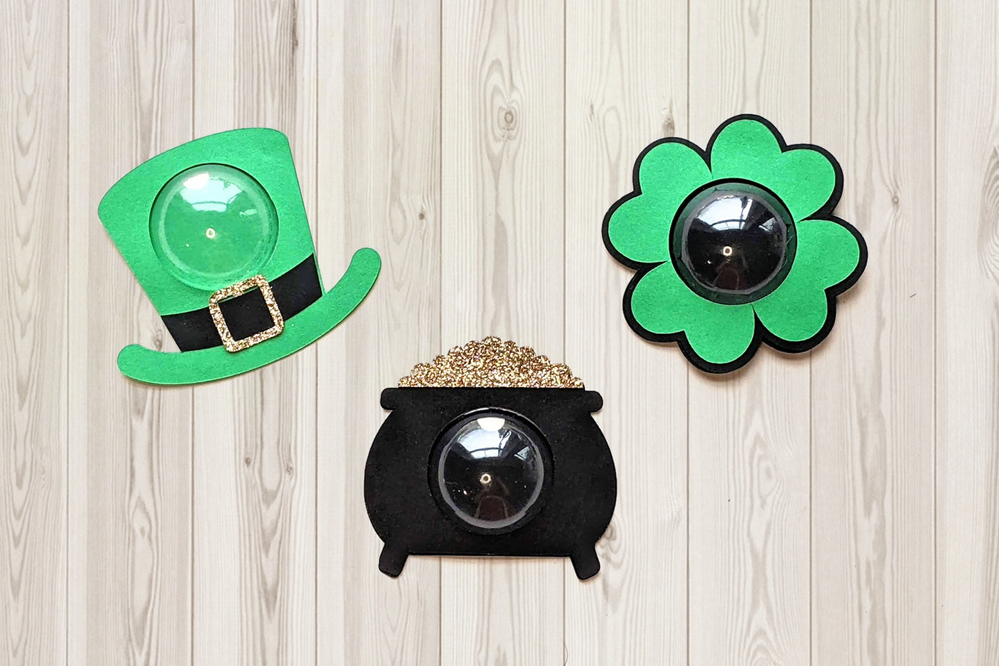 St Patrick's Day Candy Dome SVG Trio