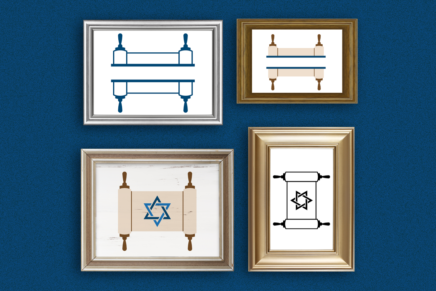 Torah and torah split design set