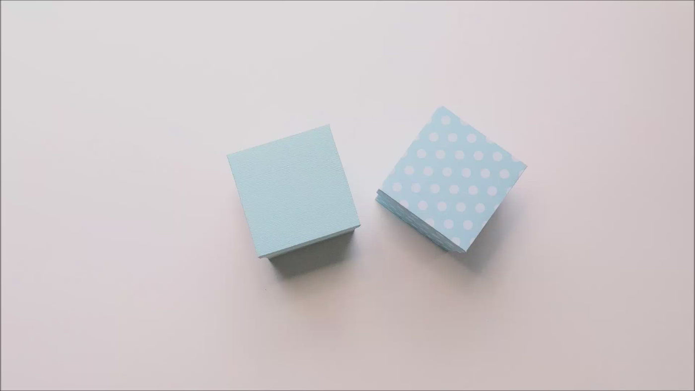 Product demo video for cube box with short lid