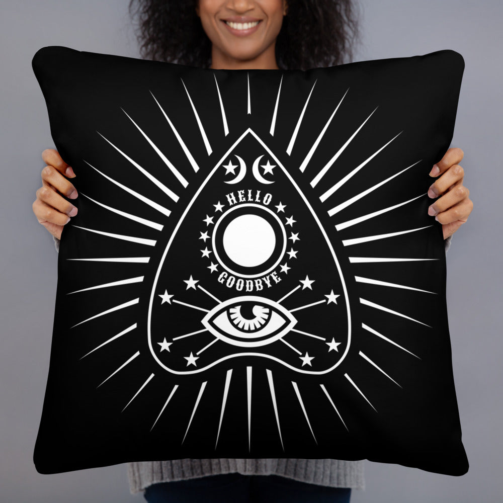 Planchette pillow from the front