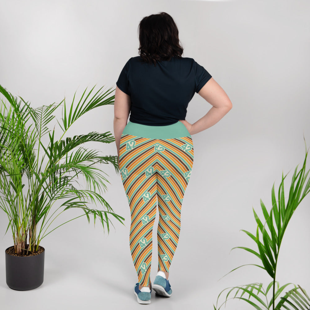 42 meaning of life plus size leggings