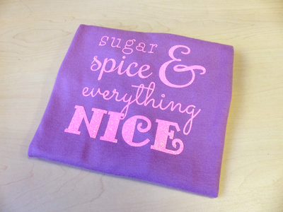 Sugar and spice and everything nice design