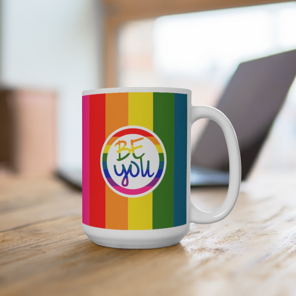 BE YOU Rainbow Mug