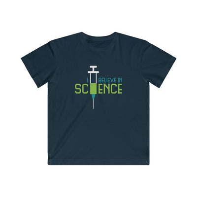 I believe in science kids tee