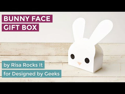 YouTube assembly tutorial for bunny face gift box