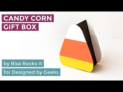 YouTube assembly tutorial for candy corn gift box