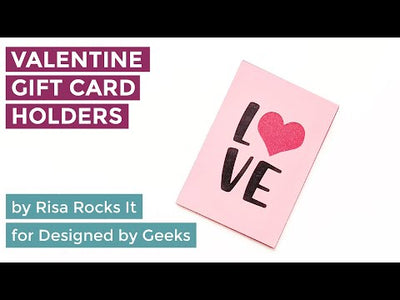 YouTube Assembly tutorial for Valentine's Day GC holders