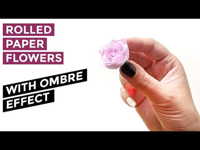 YouTube video for assembling paper flowers
