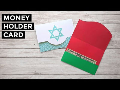  card SVG with dollar bill pocket YouTube assembly tutorial video