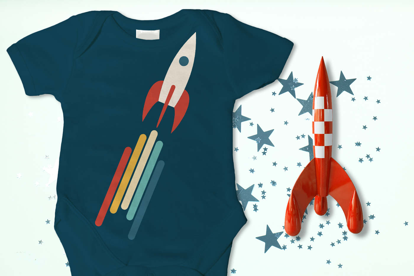Retry rocket SVG design
