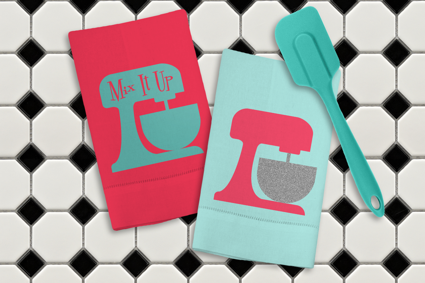 Stand Mixer SVG File Cutting Template Designed by Geeks