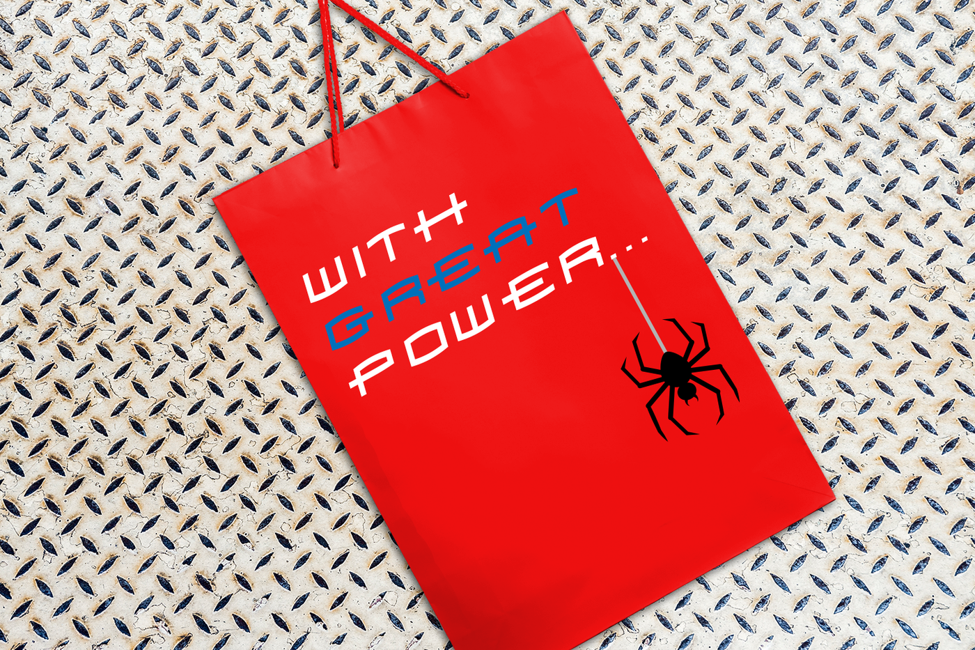 With great power spider design